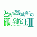 とある殲滅魔女の龍♀蛇王Ⅱ（メデューサナーガ）