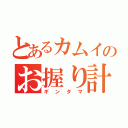 とあるカムイのお握り計画（ギンタマ）