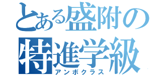 とある盛附の特進学級（アンボクラス）