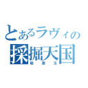 とあるラヴィの採掘天国（秘激玉）