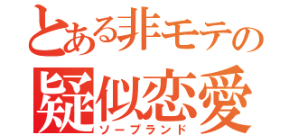 とある非モテの疑似恋愛（ソープランド）