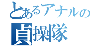 とあるアナルの貞操隊（）