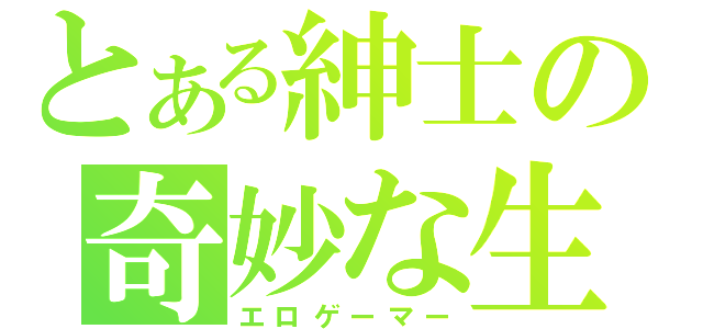 とある紳士の奇妙な生活（エロゲーマー）