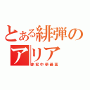 とある緋弾のアリア（赤松中學最高）