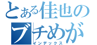 とある佳也のブチめがね（インデックス）