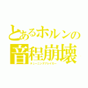 とあるホルンの音程崩壊（チューニングブレイカー）