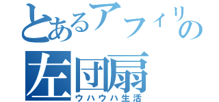 とあるアフィリの左団扇（ウハウハ生活）