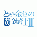 とある金色の黄金騎士Ⅱ（）