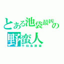 とある池袋最凶の野蛮人（平和島静雄）