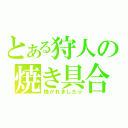 とある狩人の焼き具合（焼かれました☆）