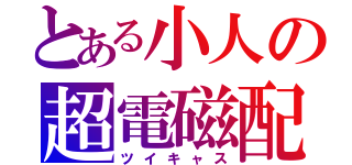 とある小人の超電磁配信（ツイキャス）