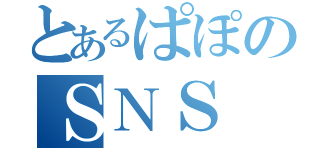 とあるぱぽのＳＮＳ（）