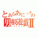 とあるあにっきの男根遊戯Ⅱ（シコドピュ）