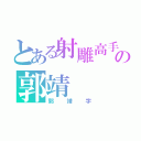 とある射雕高手の郭靖（郭靖字）