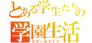 とある学生たちの学園生活（スクールライフ）