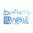 とあるお義母さんの腸内熟成カリー（〜たぁんとお食べ〜）