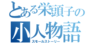 とある栄頭子の小人物語（スモールストーリー）