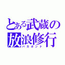 とある武蔵の放浪修行（バガボンド）