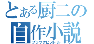 とある厨二の自作小説（ブラックヒストル）