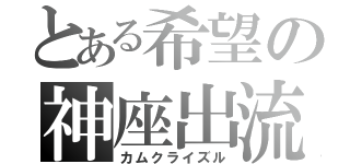 とある希望の神座出流（カムクライズル）