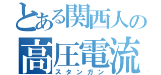 とある関西人の高圧電流銃（スタンガン）