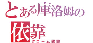 とある庫洛姆の依靠（クローム髑髏）