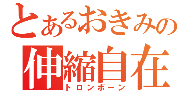 とあるおきみの伸縮自在（トロンボーン）