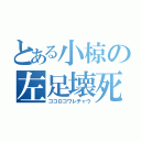 とある小椋の左足壊死（ココロコワレチャウ）