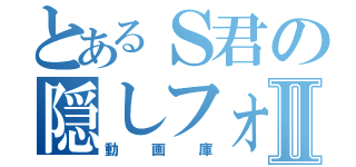 とあるＳ君の隠しフォルダⅡ（動画庫）