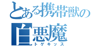 とある携帯獣の白悪魔（トゲキッス）