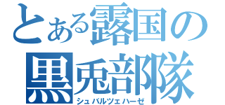 とある露国の黒兎部隊（シュバルツェハーゼ）