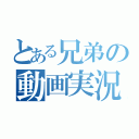 とある兄弟の動画実況（）