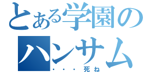 とある学園のハンサム（・・・死ね）