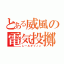 とある威風の電気投擲砲（レールキャノン）