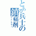 とある兵士の鎮痛剤（ペインキラー）