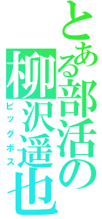 とある部活の柳沢遥也（ビッグボス）