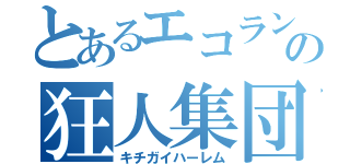 とあるエコラン部の狂人集団（キチガイハーレム）