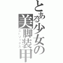 とある少女の美脚装甲（ニーソックス）