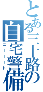 とある三十路の自宅警備Ⅱ（ニーーート）