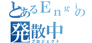 とあるＥｎｇｉｎｅｅｒの発散中（プロジェクト）