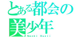 とある都会の美少年（Ｎａｏｋｉ Ｈｕｚｉｉ）