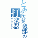 とある吹奏楽部の打楽器Ⅱ（パーカッション）