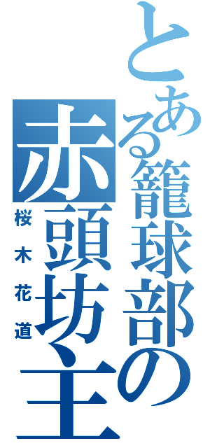 とある籠球部の赤頭坊主（桜木花道）