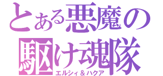 とある悪魔の駆け魂隊（エルシィ＆ハクア）