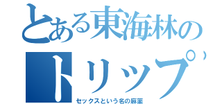 とある東海林のトリップ（セックスという名の麻薬）