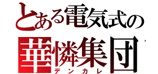 とある電気式の華憐集団（デンカレ）