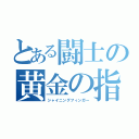 とある闘士の黄金の指（シャイニングフィンガー）