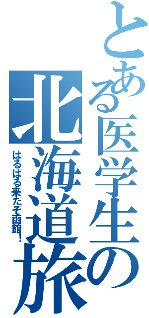 とある医学生の北海道旅行（はるばる来たぞ函館！）