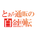 とある通販の白金回転打撃棒（プラチナゲルマローラー）