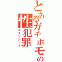 とあるガチホモの性犯罪（スキンシップ）